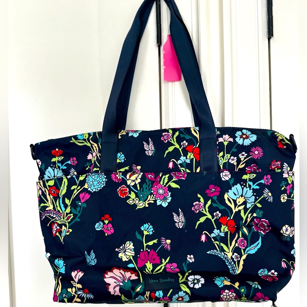 Vera Bradley Water-Resistnat Zippered Tote